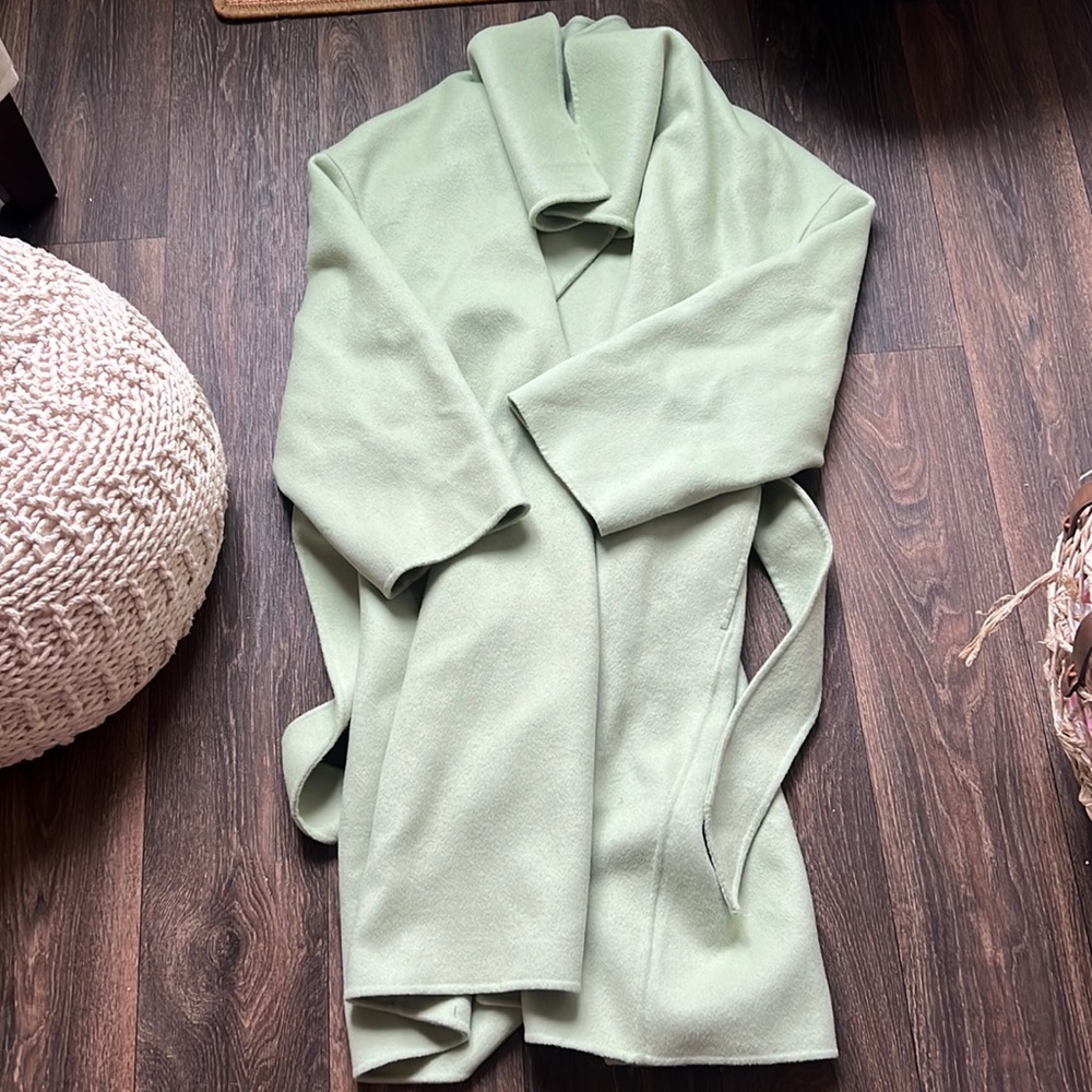 Mint Colored Coat